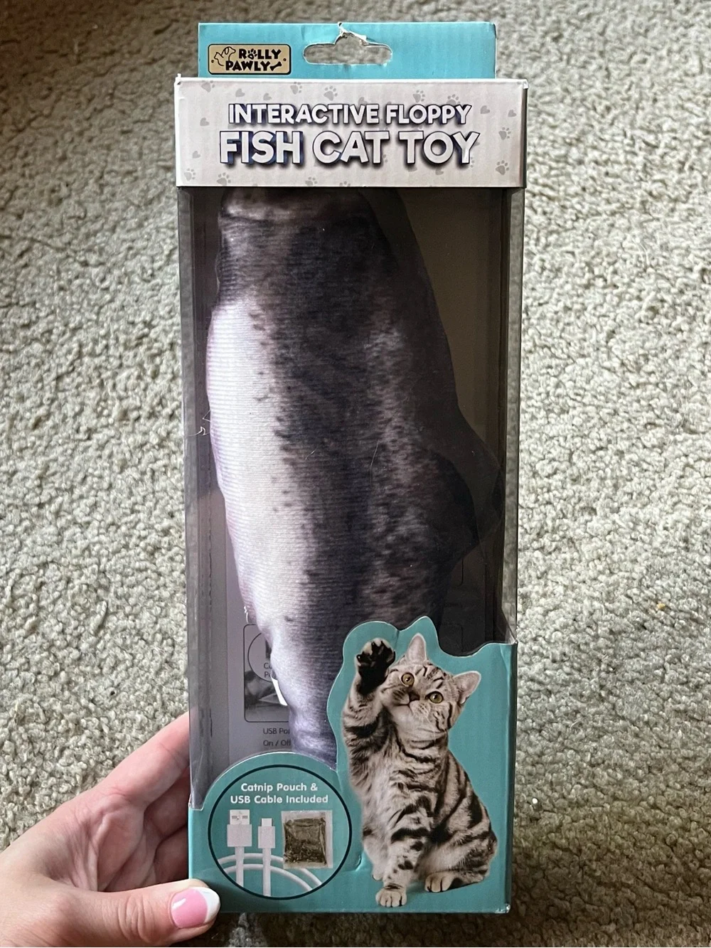 Floppy Fish Cat Toy